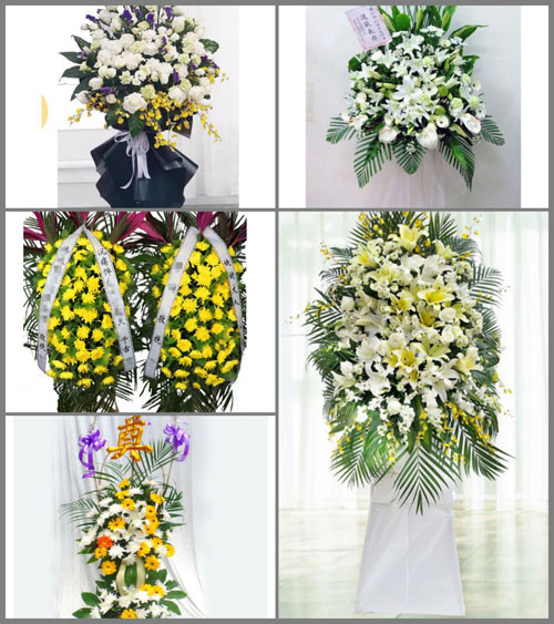 云南玉溪易门县十街乡白事花篮预定